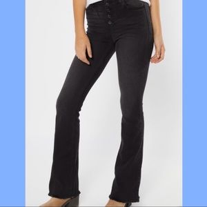 Cello Black Button Fly Flare Jeans 👖💙